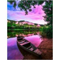 Пазлы дерев. Collection Flora Лодка на закате 110шт арт.MPZCF9-M