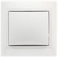 Выключатель 1кл Smartbuy Венера белый арт.SBE-01w-10-SW1-0-c