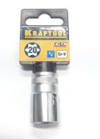 Головка Kraftool TX 12 Е20мм арт.27810-20