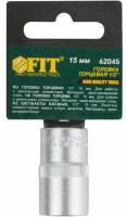 Головка FIT шестигранная 12 15мм арт.62045