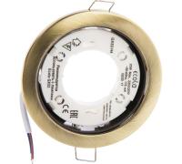 Светильник точечный Ecola GX 53 чернёная бронза FN53H4ECB