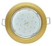 Св-к точечн. GX53 сатин-золото Ecola арт. SY53H4ECB