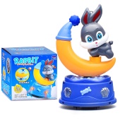 Игрушка интерактивная Заяц на месяце арт.2201F