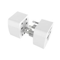 Адаптер переходник д-розеток EU_UK_US_AU LDNIO White арт.LD_B4401