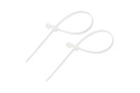 Кабельная стяжка Rexant 4,3х200 07-0204 100 штук белая под винт