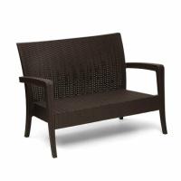 Диван пм Rattan Ola Dom коричневый арт.1824