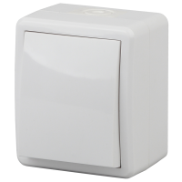 Выключатель 1кл белый IP54 Эксперт Эра арт. 11-1401-01