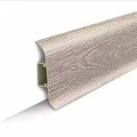 Плинтус с каб-кан. Классик 55-22 2,2м 229 дуб латте