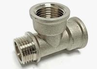 Тройник 20 ВВН никельлатунь