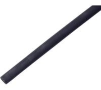 Трубка термоусадочная клеевая 18 6мм черная Rexant 21-9008