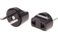 Переходник сетевой REXANT Питер черный арт.11-1067