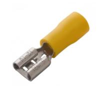Клемма Rexant плоская изол. 6,6мм4-6мм2 арт.08-0451 (уп 10шт)