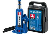 Домкрат гидрав. бутыл. 3т Зубр Профессионал арт.43060-3-К