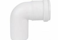 Отвод ПВХ d 50 90 белый Синикон 49498