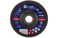 Круг шлиф. Cutop лепестк. ф125-22мм Р100 арт.70-125100