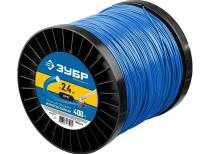 Леска д триммера Зубр 2,4мм 400м круг арт.71015-2,4