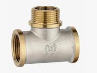 Тройник 20 ВНВ никельлатунь