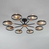 Светильник 70121-8 черный лофт Gallo Eurosvet