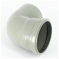 Отвод ПВХ d 75 90