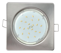 Св-к Ecola GX53 H4 106-41 FC53N4ECB Хром квадратный