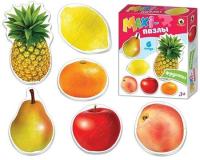 Пазлы MAXI 6шт Фрукты арт.02543