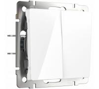 Выключатель 2-кл WL01-SW-2G W1120001 белый WERKEL арт.а051135