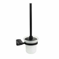 Ерш+подставка Titan стеклянный Черный 76162