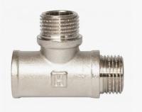 Тройник 20 ННВ никельлатунь