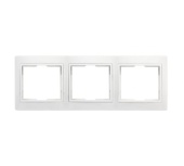 Рамка 3м Smartbuy Венера белая арт.SBE-01w-00-FR-3