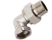 Американка 20 латунь угловая нв