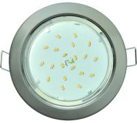 Св-к Ecola GX53 Н4 38-106 FS5310ECB сатин-хром без упак.