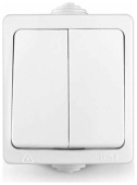 Выкл. наружн. двойн. Universal Алегро IP54 арт.5563491