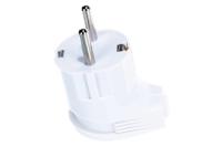 Вилка с-з угловая белая Universal арт. А105