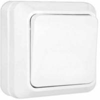 Выключатель 1кл белый Олимп Universal арт. О0021