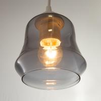 Плафон E27 дымчатый арт.7023286