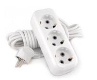 Удл-ль 1,5м LUX У3-0 3гн. 10А