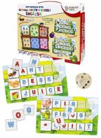 Обучающая игра Буквы, слоги и слова English арт.ИН-7632