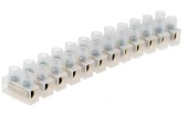 Колодка клеммная KB-25 60A 25мм белая Rexant арт. 07-5025