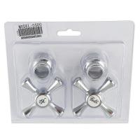 Маховик для смесителя на шлицах, крестовая ручка Санакс 0500