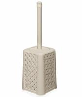 Ерш+подставка пластик Виола слоновая кость 629 359949