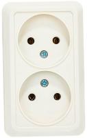 Розетка 2м б.з белая Олимп Universal арт. О0102