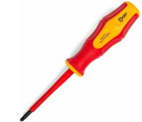 Отвертка диэлектрическая КВТ Профи PZFl180 крестовая арт.79778