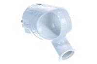 Вилка угловая с-з с ушком белая Universal арт. А112