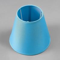 Абажур Е14 голубой арт.5469685