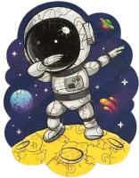 Пазлы-рамка Космонавт 45эл. арт.ДП_47706