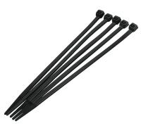 Кабельная стяжка 7,6-300 черный Smartbuy (уп 100шт) арт.SBE-CT-76-300-b