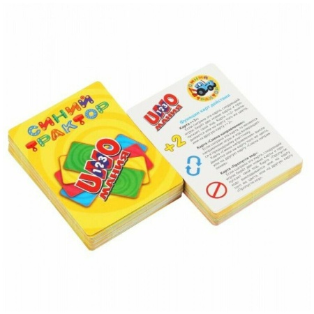 Игра настольная Синий трактор UNOмания арт.46800137136