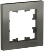 Рамка 1м сталь ATLASDESIGN Schneider арт. ATN000901