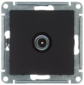 Розетка TV карбон ATLASDESIGN Schneider арт ATN001091