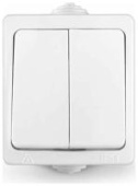 Выкл. наружн. двойн. Universal Алегро IP54 арт.5563491
